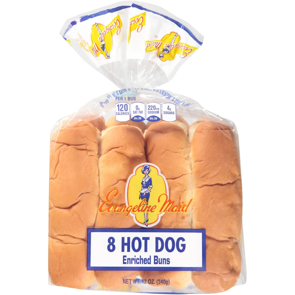 Evangeline Hot Dog Buns 8 Ct