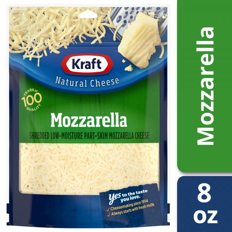 Kraft 2 Shredded Mozzarella Cheese 8 Oz GJ Curbside