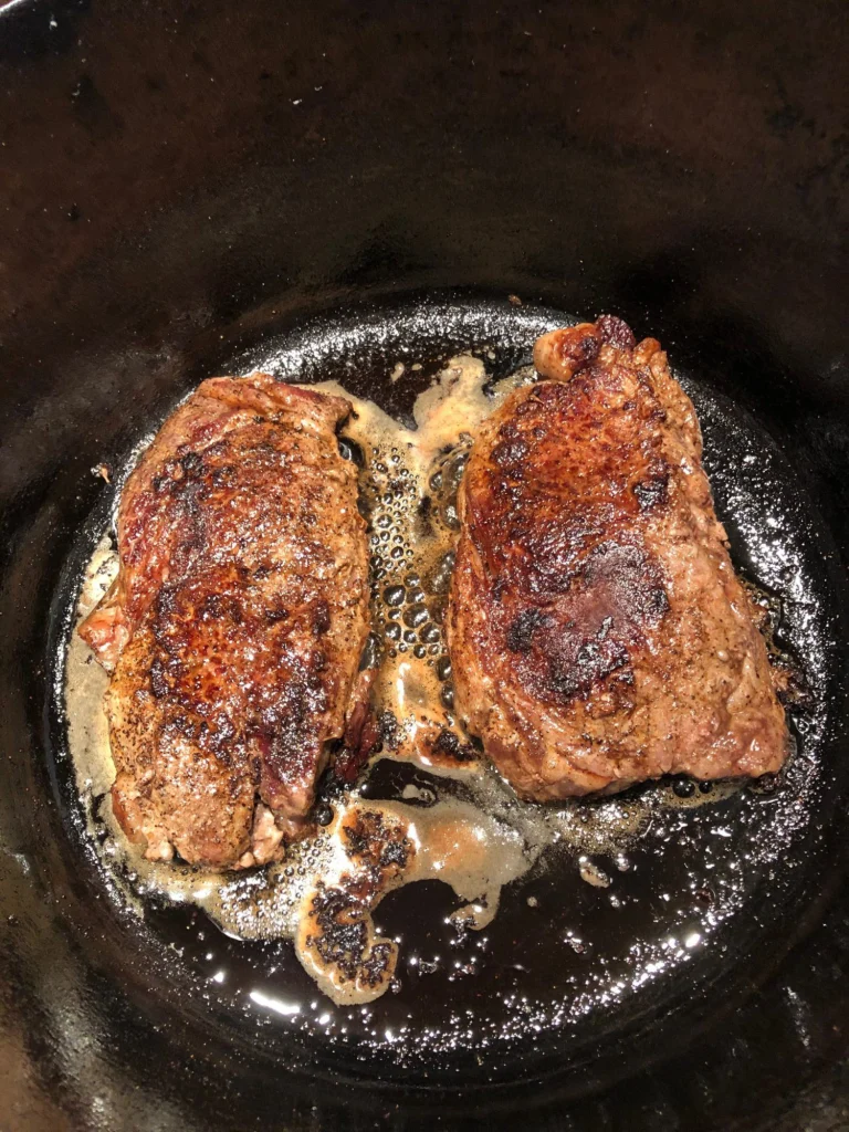 Usda Choice 1 In Thick Black Angus Ribeye Steaks