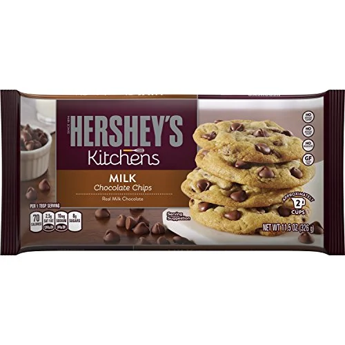 Hershey Milk Chocolate Chip Baking Morsels 11.5 Oz