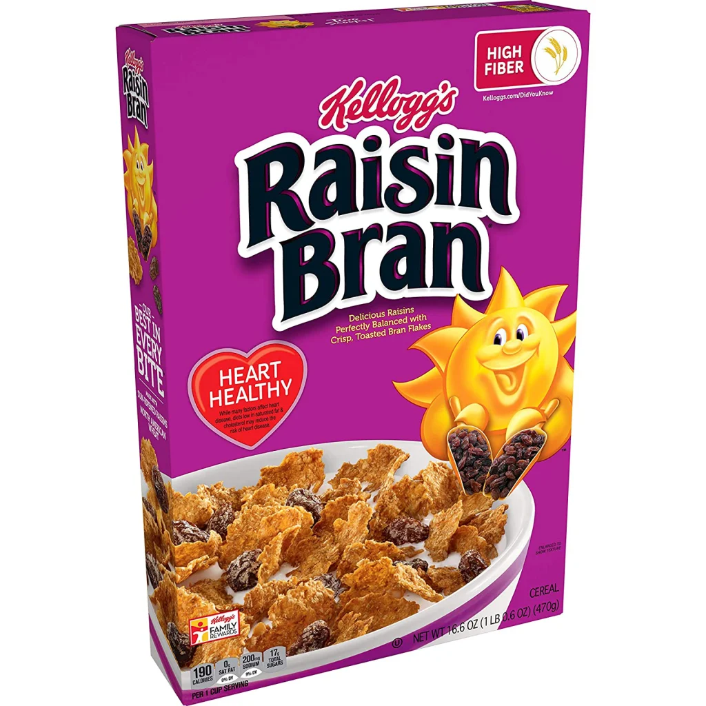 Kelloggs Raisin Bran Cereal 16.6 Oz