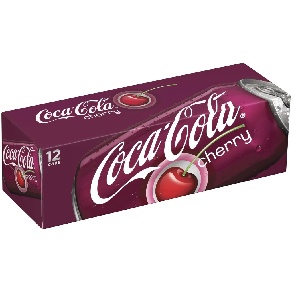 Cherry Coca Cola Soda Pk 12