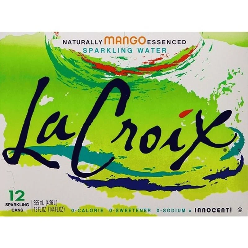 La Croix Mango 12 Pk 12 Oz