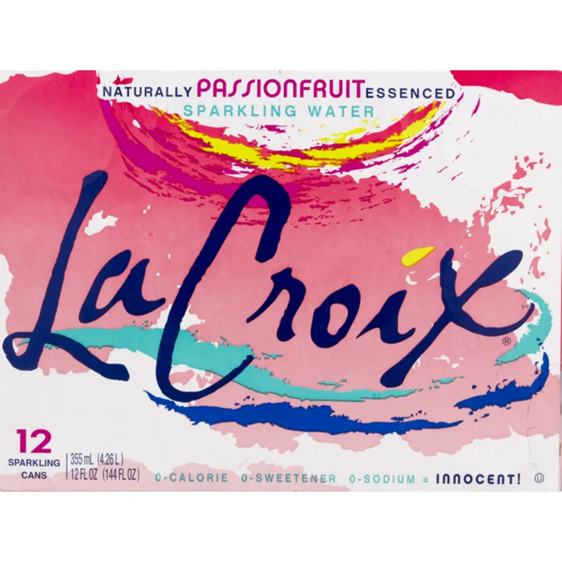 La Croix Passion Fruit 12 Pk 12 Oz