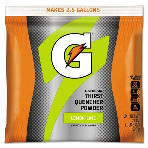 Gatorade Powder Lemon Lime 21 Oz