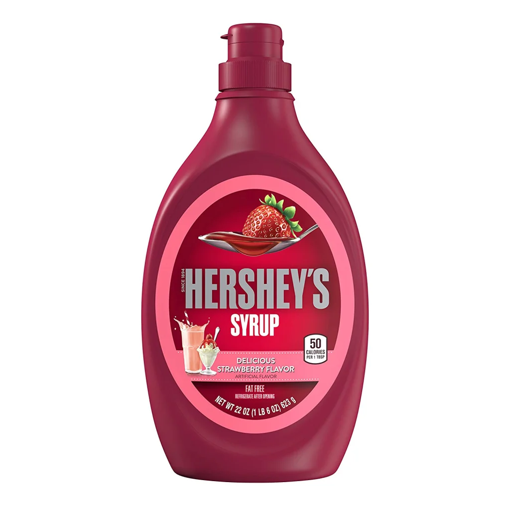 Hershey Strawberry Syrup 22 Oz