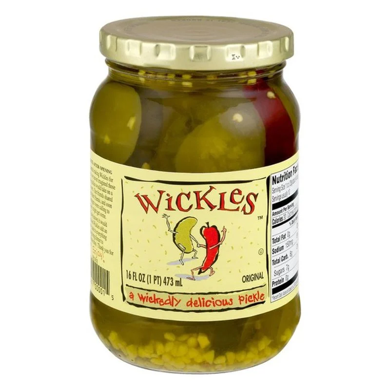 Wickles Pickle Original 16 Oz