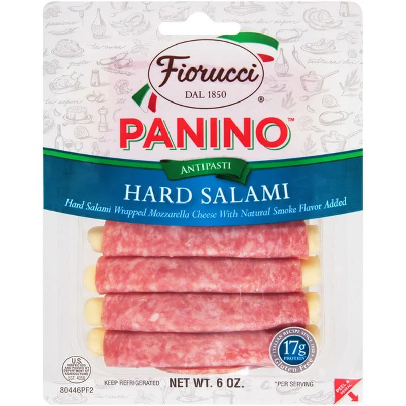 Salumi Hard Salami Panini 4 Oz