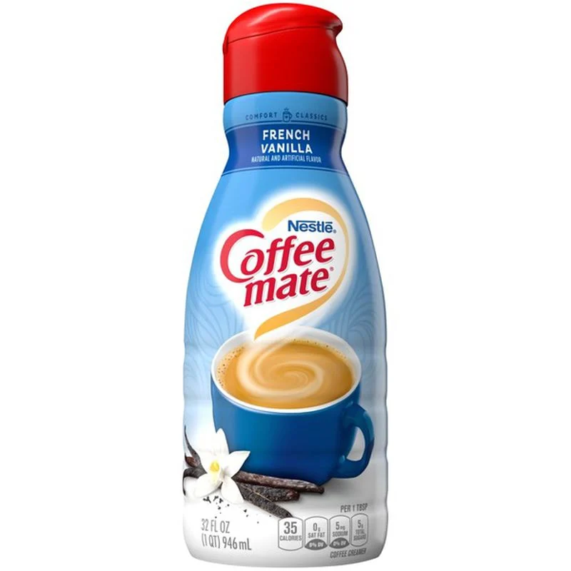 Coffee Mate French Vanilla Liquid Creamer 32 Oz
