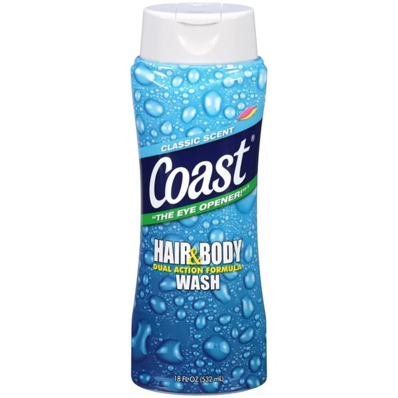 Coast 2 In 1 Body Wash 18 Oz
