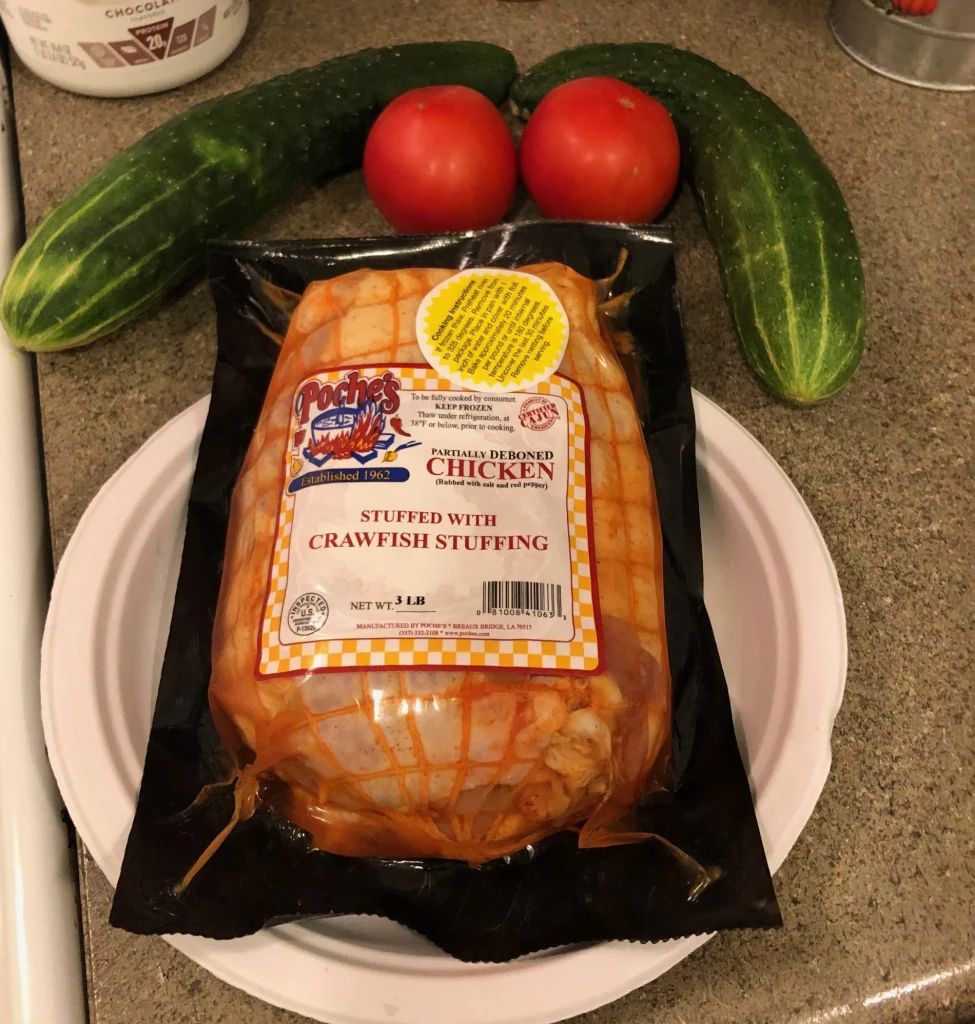 Poche Crawfish Stuffed Chicken 3 Lb