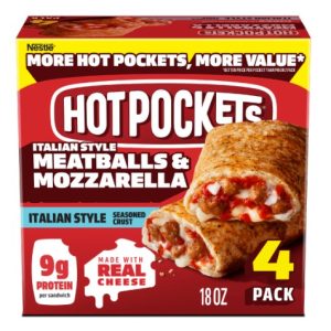 Hot Pocket Meatball & Mozzarella 18 Oz