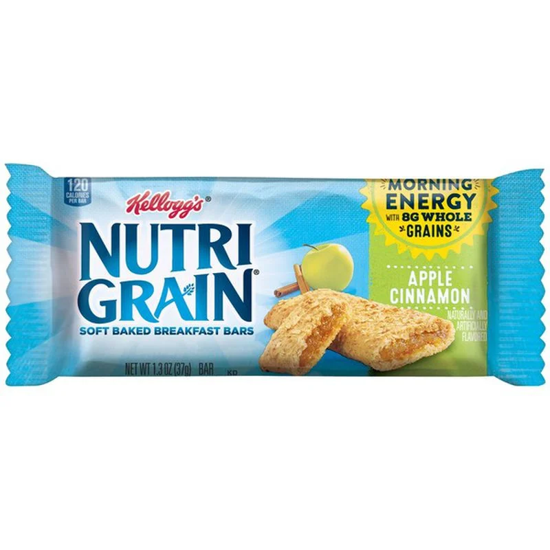 Nutri Grain Cereal Bar Apple Cinnamon 8 Ct
