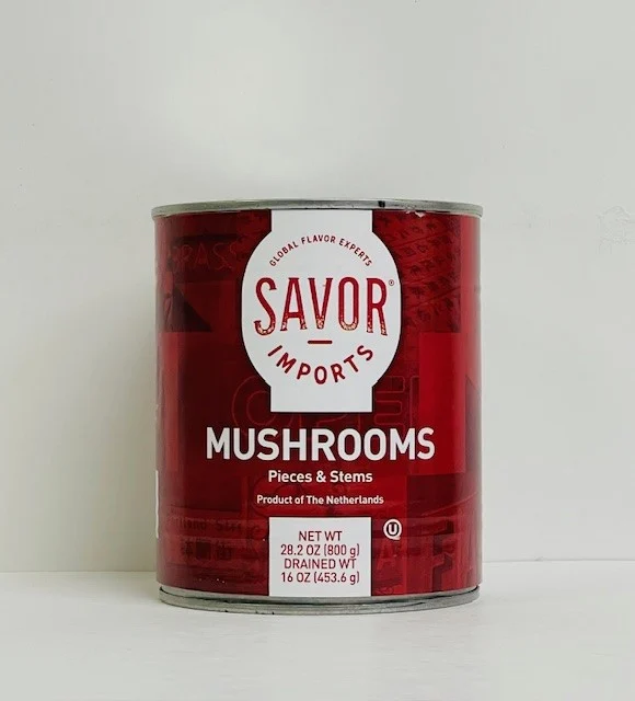 Mushrooms Stems And Pieces 16 Oz