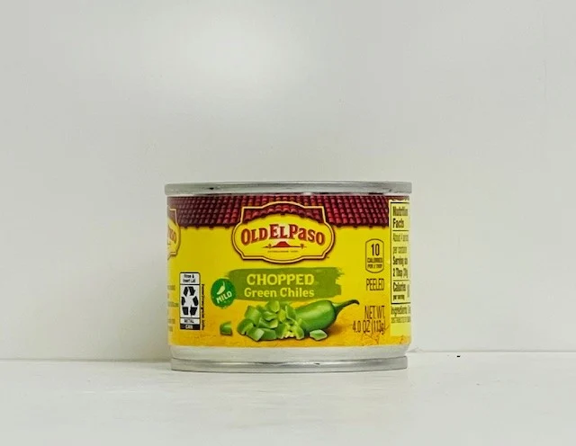 Chopped Green Chili Peppers 4 Oz