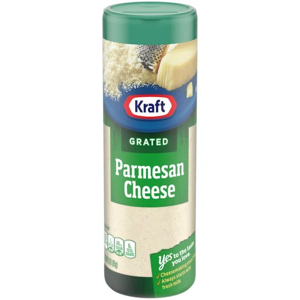 Grated Parmesan Cheese Kraft 3 Oz