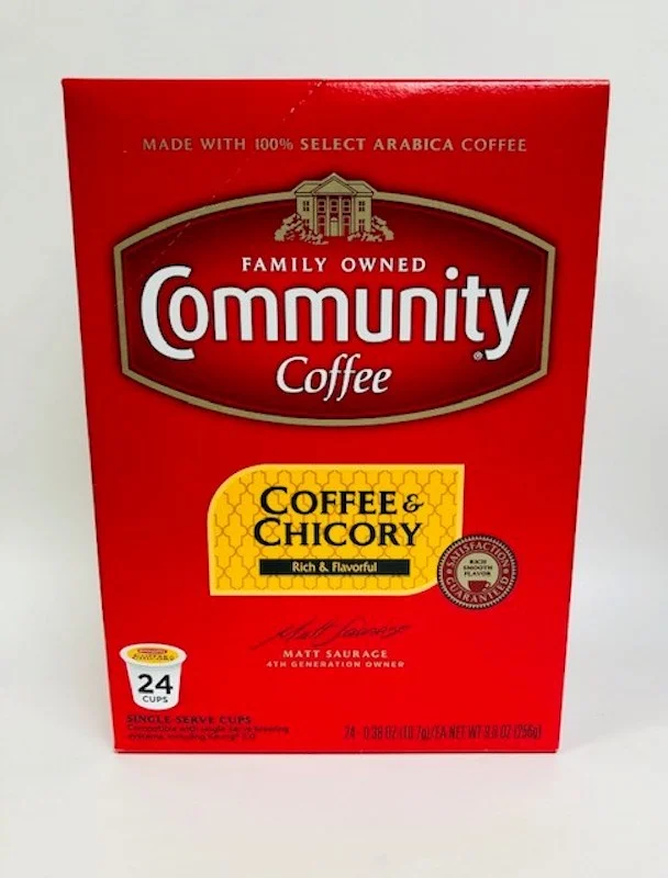 Community Coffee K Cup Chicory 24 Ct