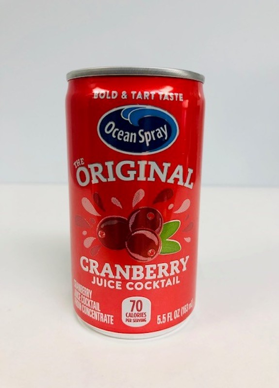 Ocean Spray Cranberry Juice 5.5 Oz GJ Curbside