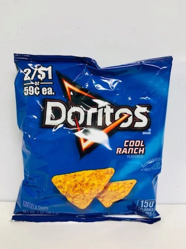 Dorito Cool Ranch Chips 1 Oz
