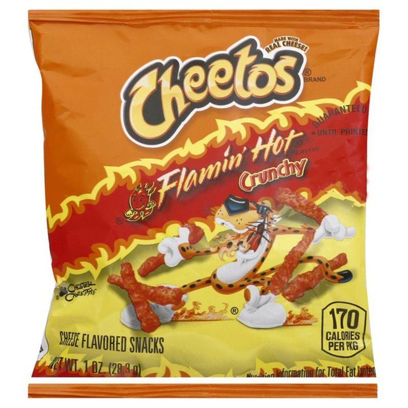 GJ 150913 Flamin Hot Cheetos Crunchy 1 Oz.