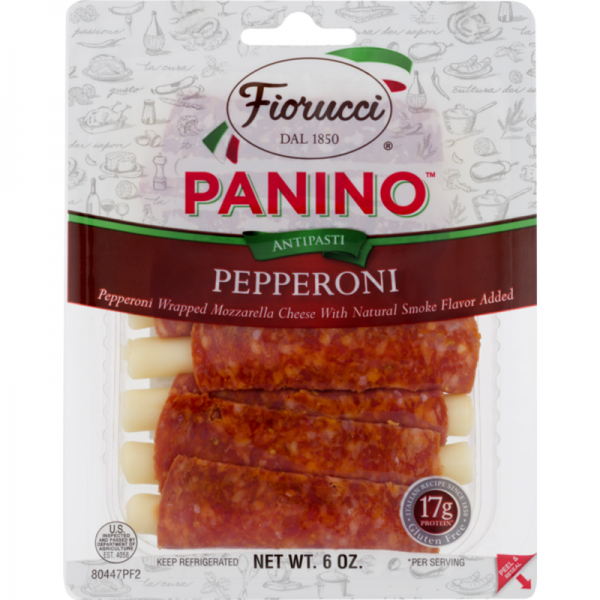 Fiorucci Pepperoni Panino 6 Oz - GJ Curbside