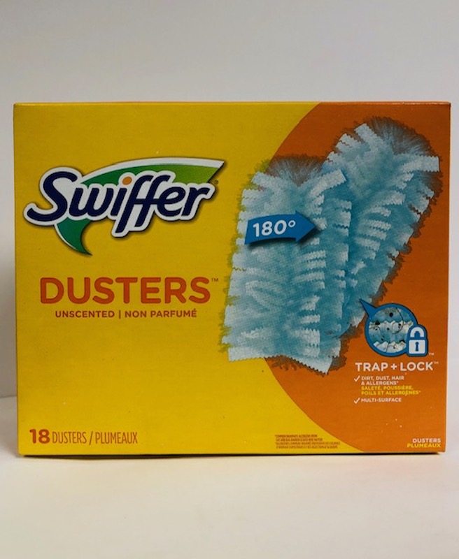Swiffer Dusters Multi-Surface Duster Refills for Cleaning, Unscented, 18  count