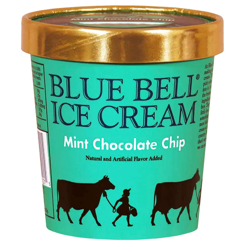 Blue Bell Mint Choc Chip Pint