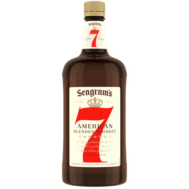 Seagram's 7 Crown Blended Whiskey, 1.75 Liter