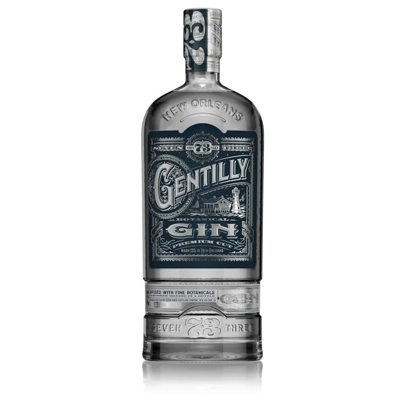 Seven Three Gentilly Gin, 750 Ml