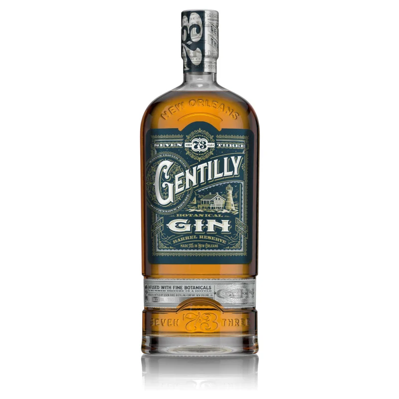 Seven Three Gentily Barrel Reserve Gin, 750 Ml