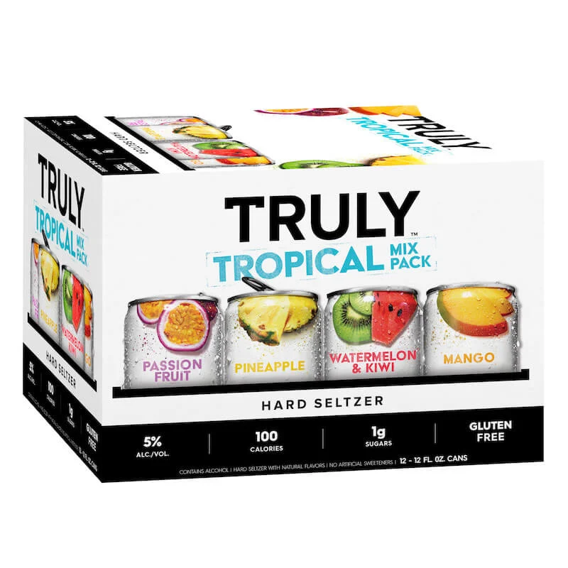 Truly Hard Seltzer Tropical Mix Variety 12 Oz. 12 Pack Can