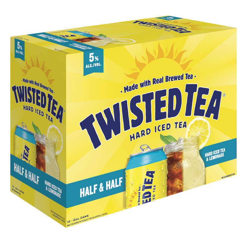 Twisted Tea Half & Half Hard Iced Tea 12 Oz. 12 Pack Can - GJ Curbside