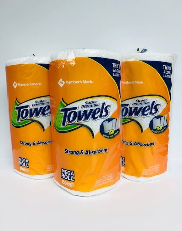 Member's Mark Super Premium Individually Wrapped Paper Towels (15