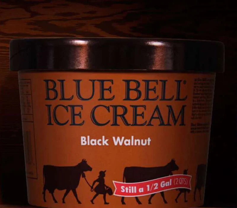 Blue Bell Black Walnut 1/2 Gal