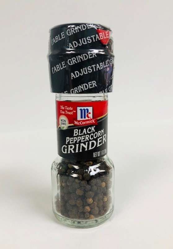 Mccormick Black Peppercorn Grinder 1 Oz - GJ Curbside