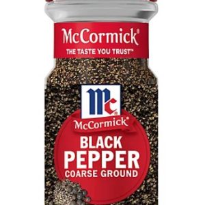Mccormick Coarse Ground Black Pepper 3.12 Oz