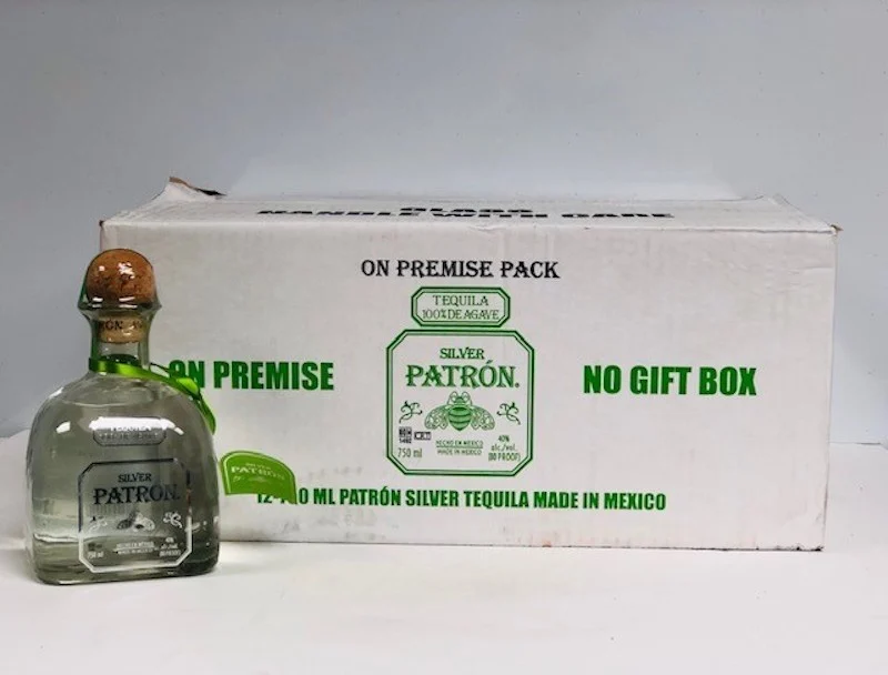 Patron Silver Tequila , 750 ML Case