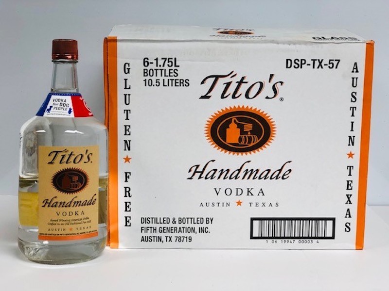 Tito S Handmade Vodka Case Gj Curbside