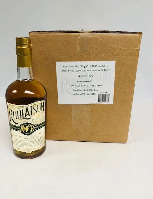 Roulaison Amer Rum Liqueur, 750 ML Case