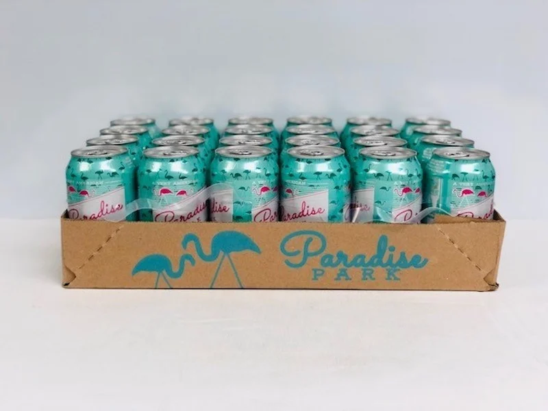 Urban South Paradise Park American Lager 12 oz. 6 Pack Can Case
