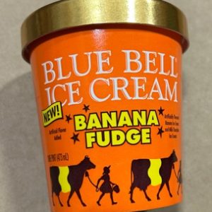 Blue Bell Banana Fudge Pint