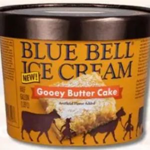 Blue Bell Gooey Cake 1/2 Gal