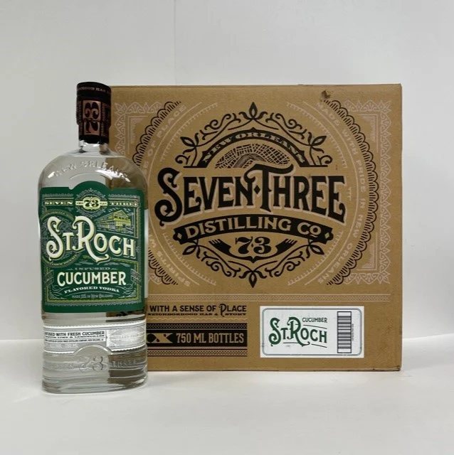Seven Three Cucumber Vodka, 750 ML Case
