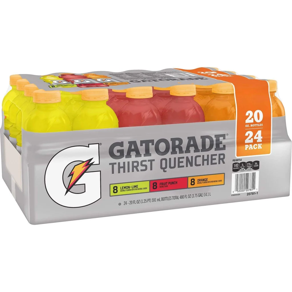 Gatorade Variety Pack 20 Oz 24 Pk