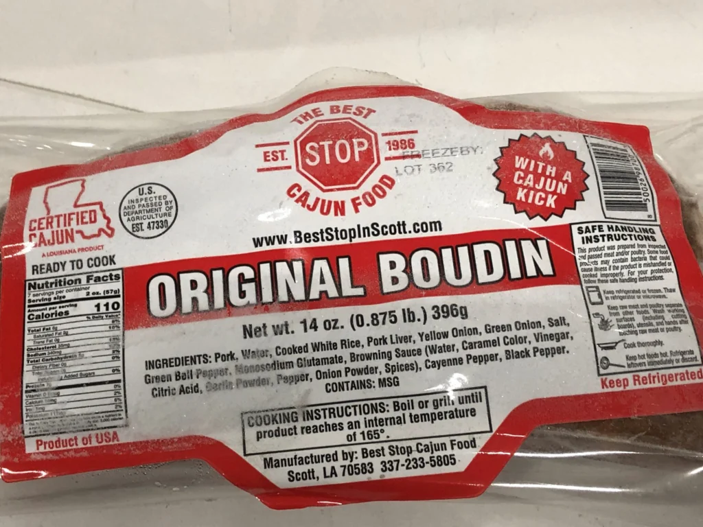 Best Stop Boudin Original 14 Oz