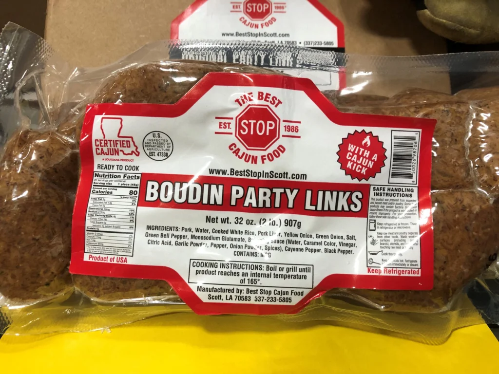 Best Stop Party Link Boudin 32 Oz
