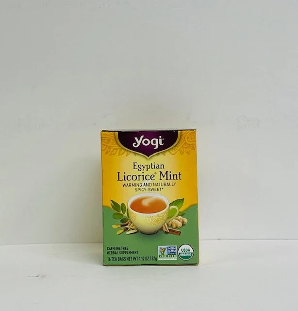 Yogi Egyptian Licorice Mint Tea 16Ct