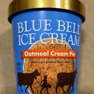 Blue Bell Oatmeal Pie Pint