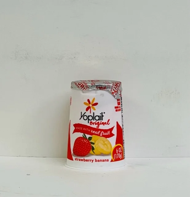 Yoplait Yogurt Strawberry Banana 6 Oz