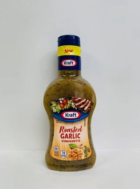 Kraft Roastd Garlic Vinaigrette Dressing  14 Oz